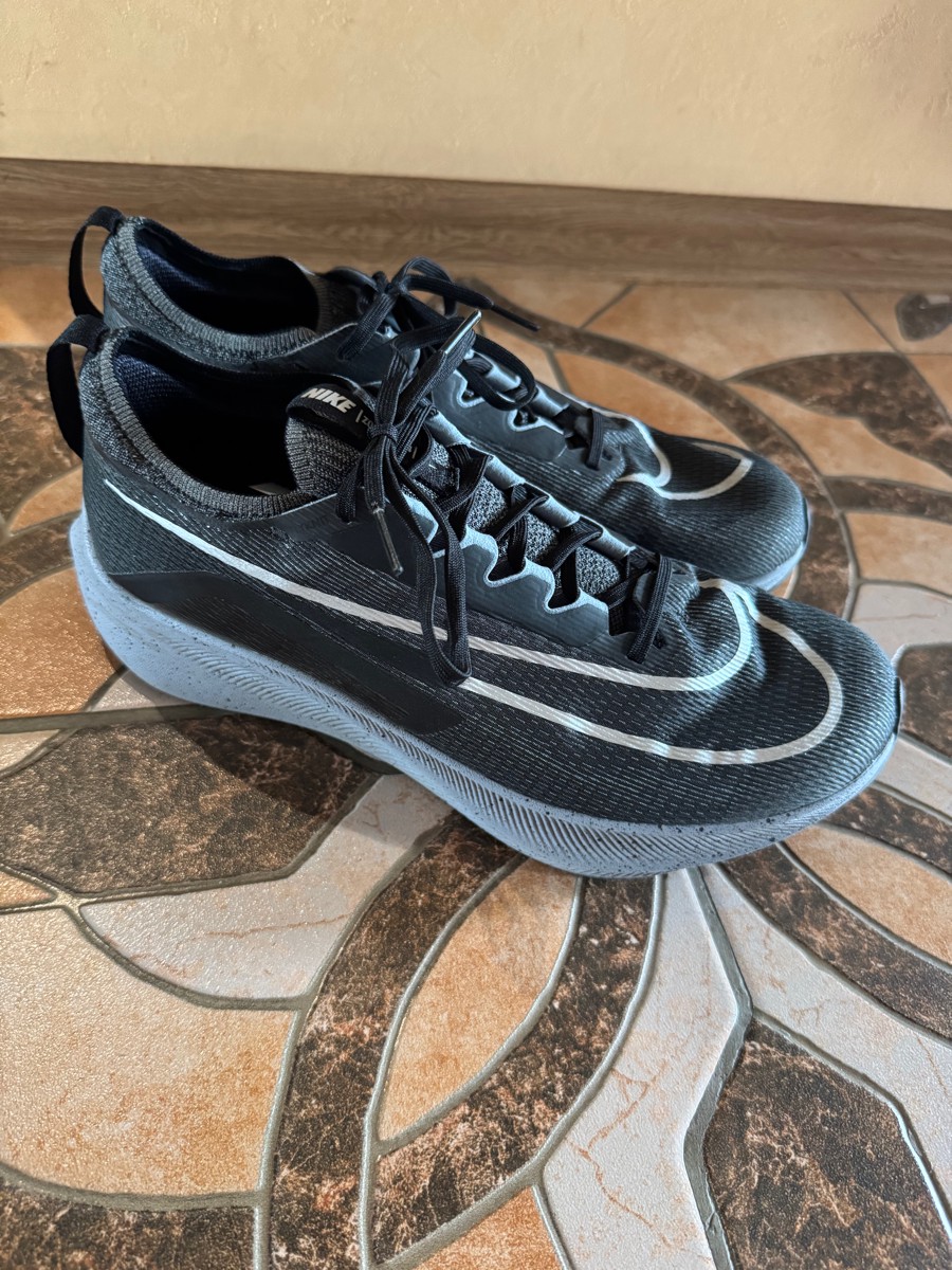 custom review-Nike Zoom Fly 4 Устойчивый к истиранию Низкий Топ с Карбоновой Плитой Тренировочная Обувь для Беговых Дистанций Мужская Черная Серый