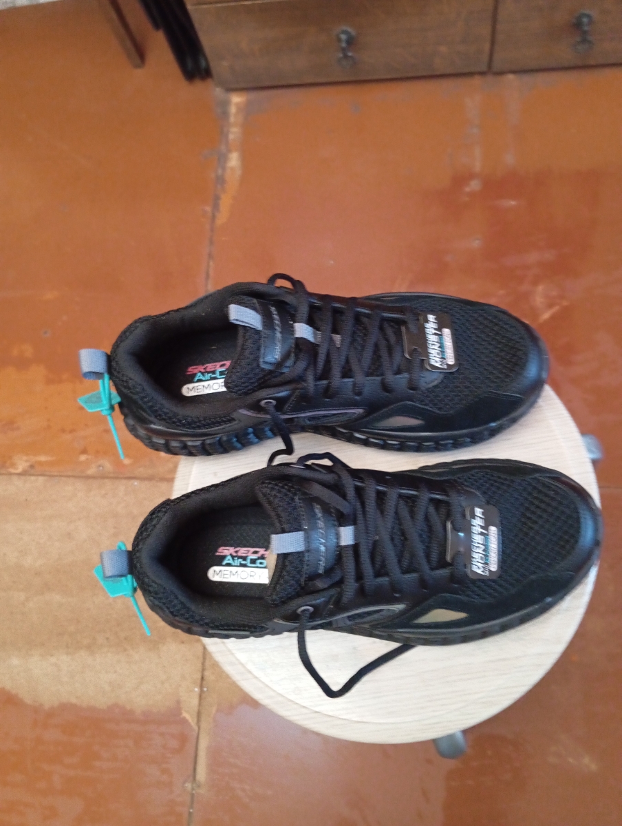 custom review-Skechers Monster Low Top Повседневные Беговые Кроссовки Мужские Черные