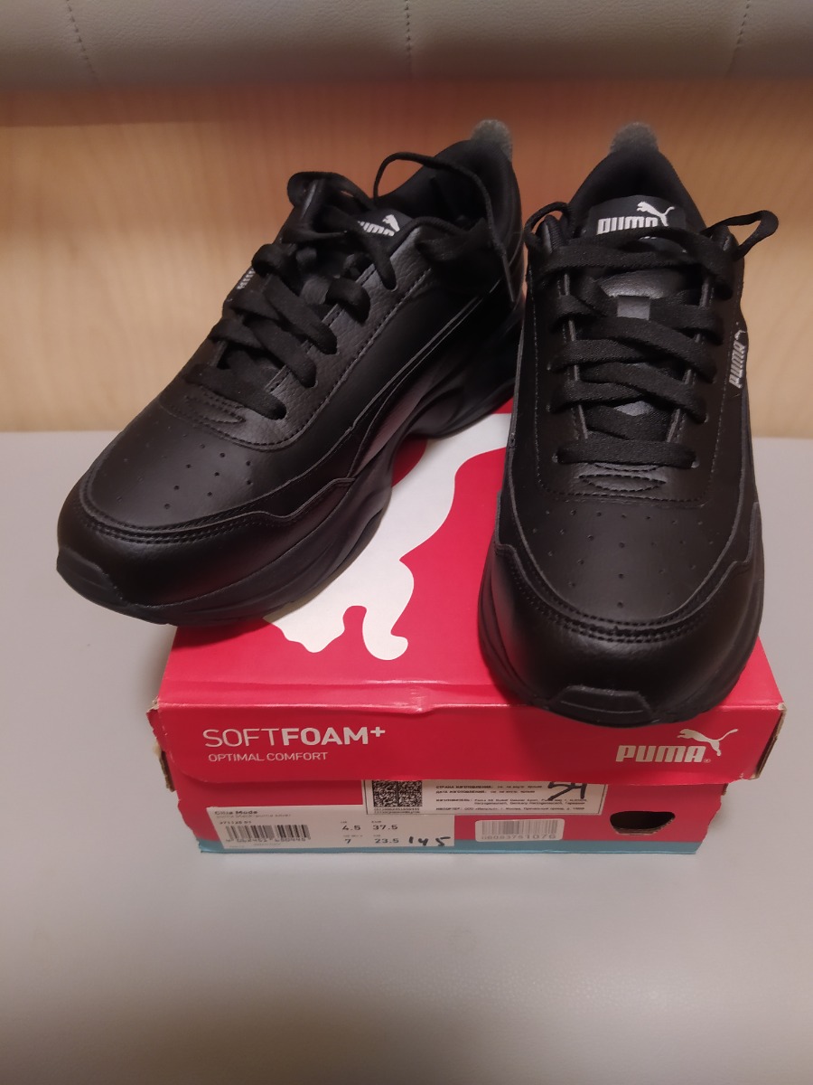 custom review-PUMA 90s Runner Non Slip Легкий Низкий Топ Повседневная Беговая Обувь Унисекс Черная