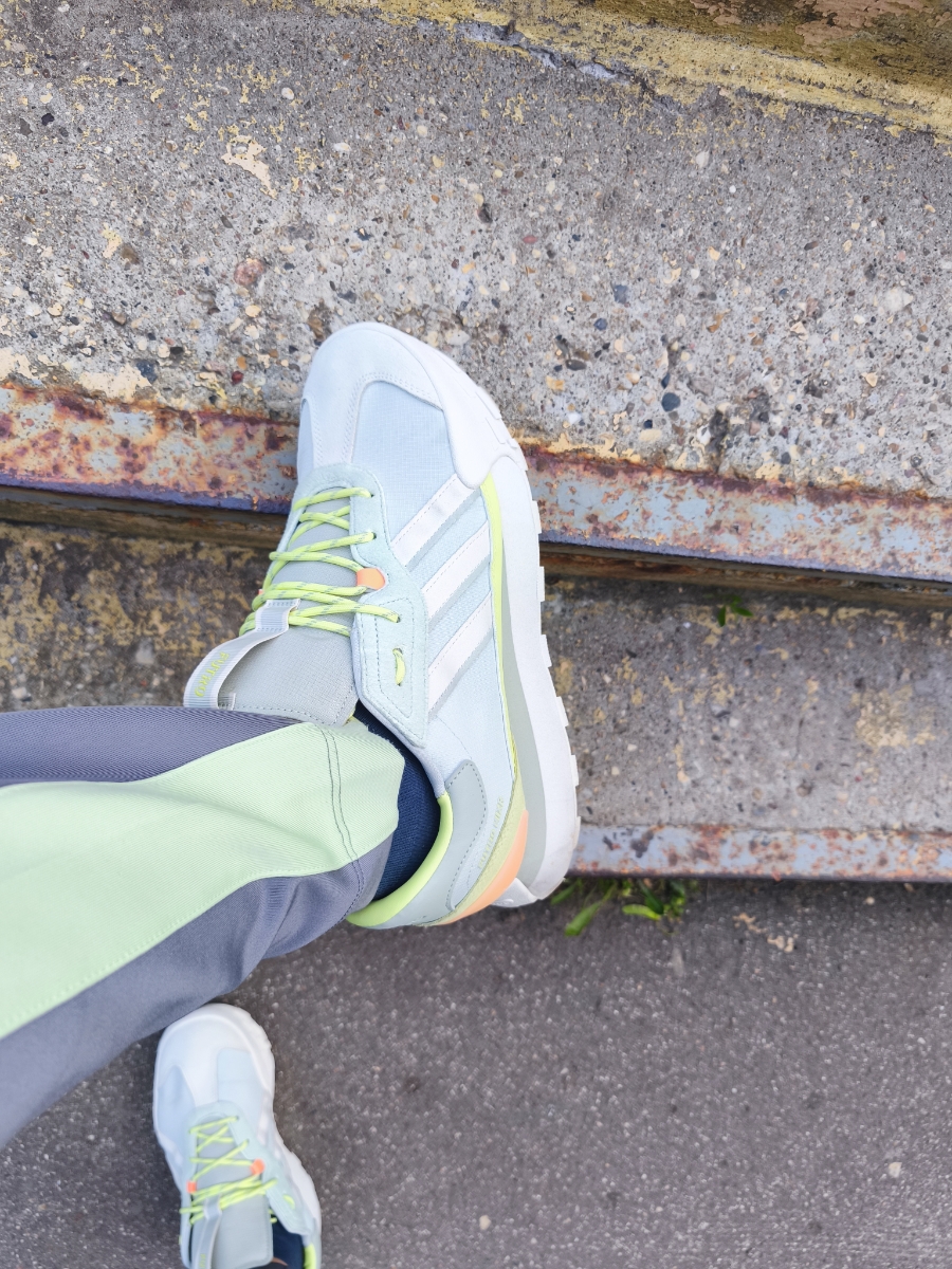 custom review-Adidas Neo Futro Mixr FM Mixr Slip Resistant Abrasion Resistant Low Top Casual Unisex Neon Green Адидас Neo Futro Mixr FM Mixr Противоскользящий Устойчивый к истиранию Низкий Топ Повседневный Унисекс Неон Зеленый