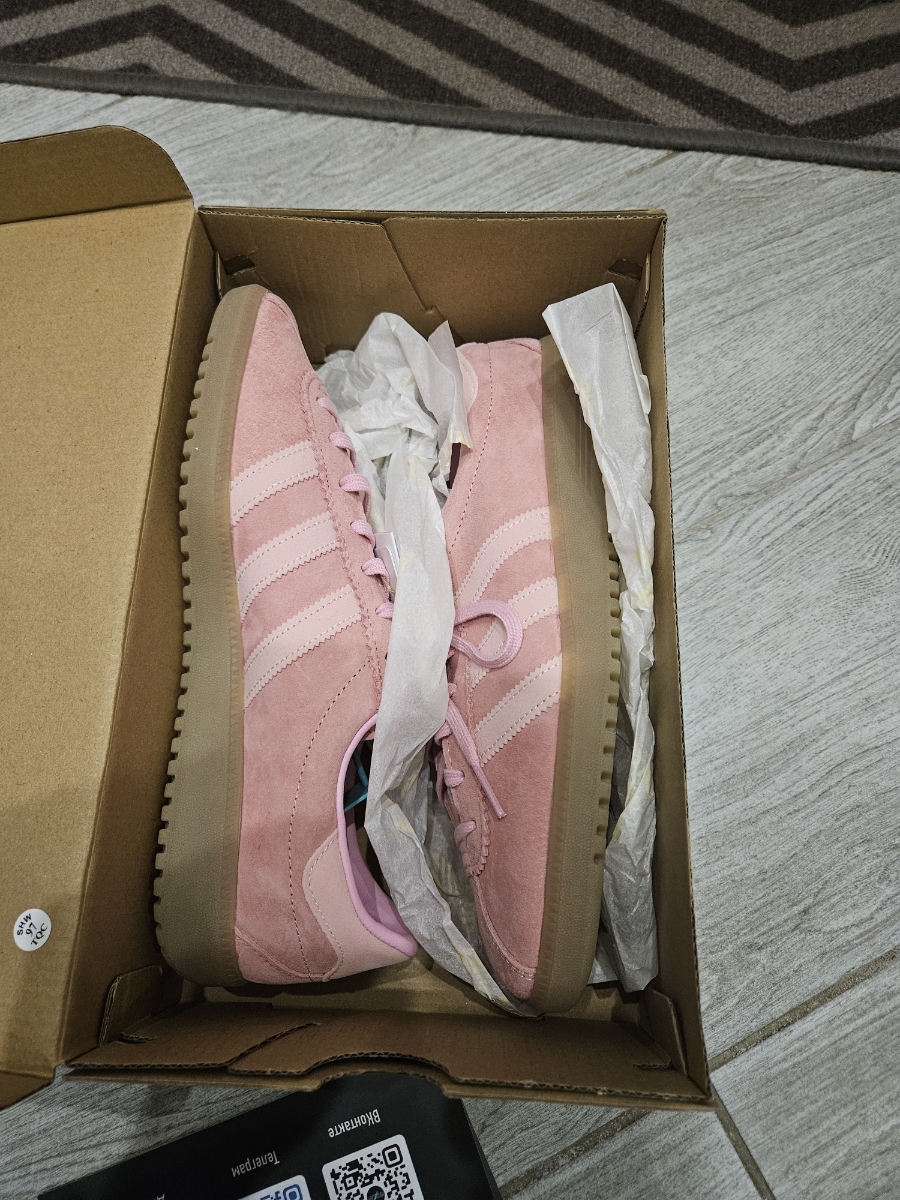 custom review-Adidas Originals Bermuda Устойчивые к истиранию низкие скейтборд-кроссовки унисекс розовые
