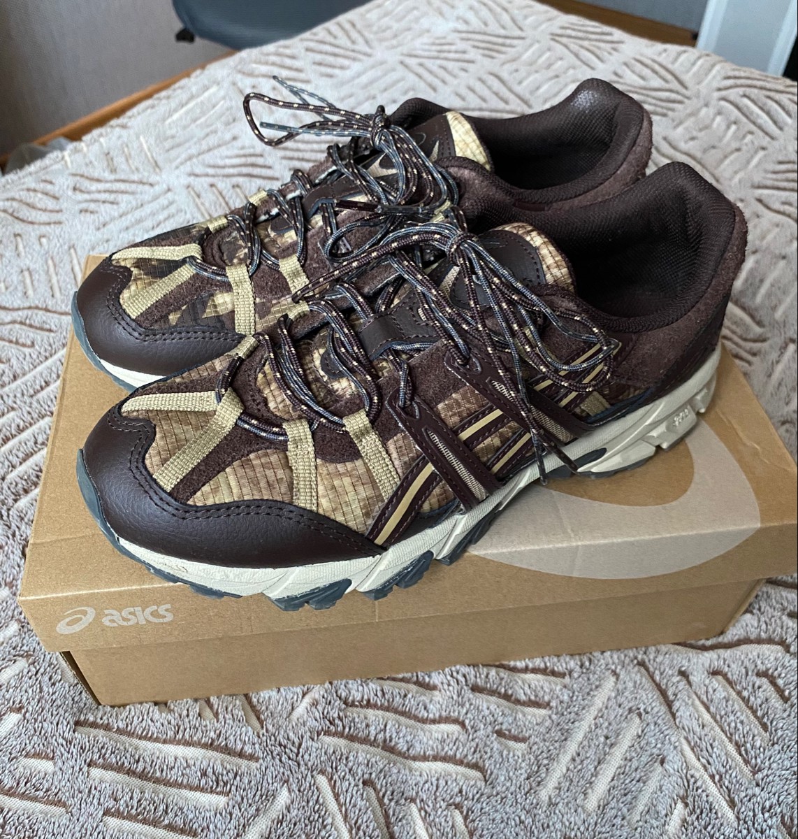 custom review-ASICS Gel Sonoma 15 50 Амортизация Износостойкий Низкий Топ SpEVA Повседневные Кроссовки для Трейлраннинга Мужские Умбра