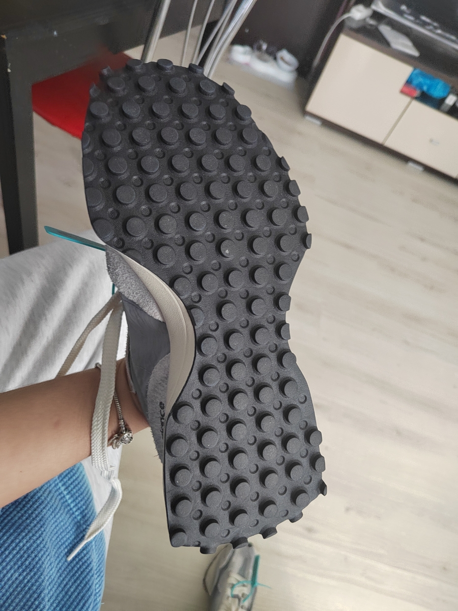 custom review-New Balance NB 327 Low Топ Беговые кроссовки Унисекс Серый Белый Черный