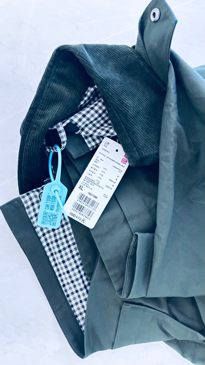 custom review-UNIQLO Куртка Мужская Лесной Зеленый