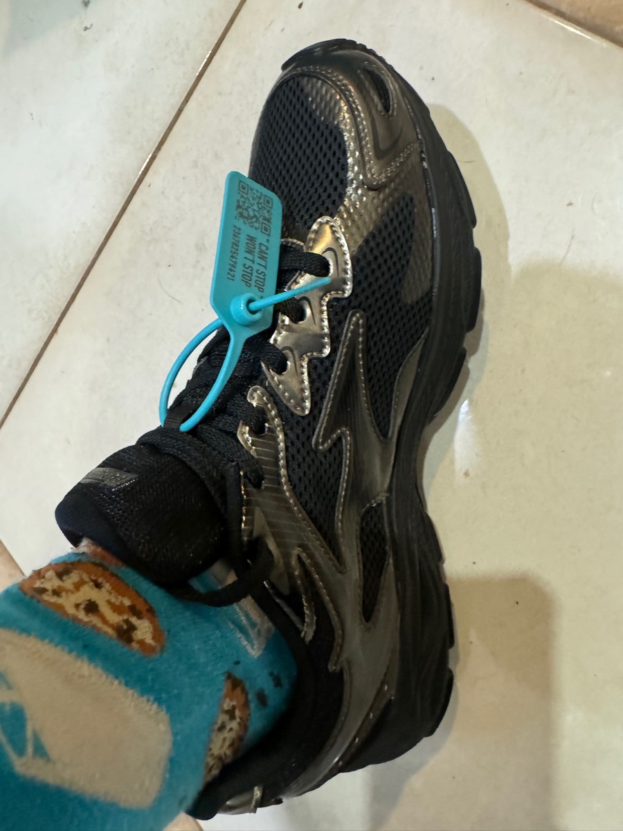 custom review-Mizuno Racer S Износостойкие Дышащие Низкие Беговые Кроссовки Унисекс Черный Золото