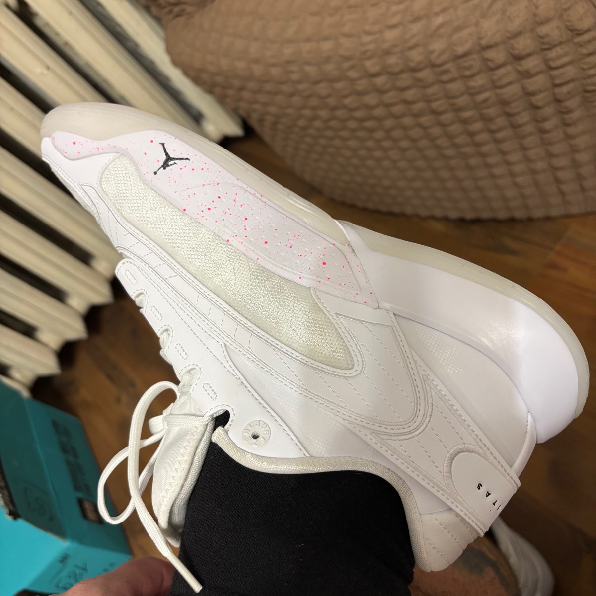 custom review-Джордан Luka 2 PF Шокабойнеры Противоскользящие Устойчивые к истиранию Низкий Топ Баскетбольные Кроссовки Мужской Белый Азиатская Версия