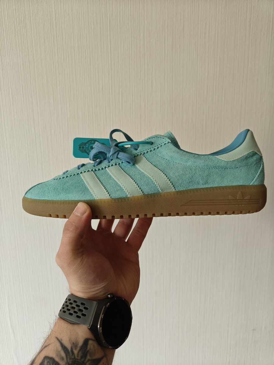 custom review-Adidas Originals Bermuda Slip Resistant Abrasion Resistant Легкий Низкий Топ Кроссовки для скейтбординга Унисекс Синий