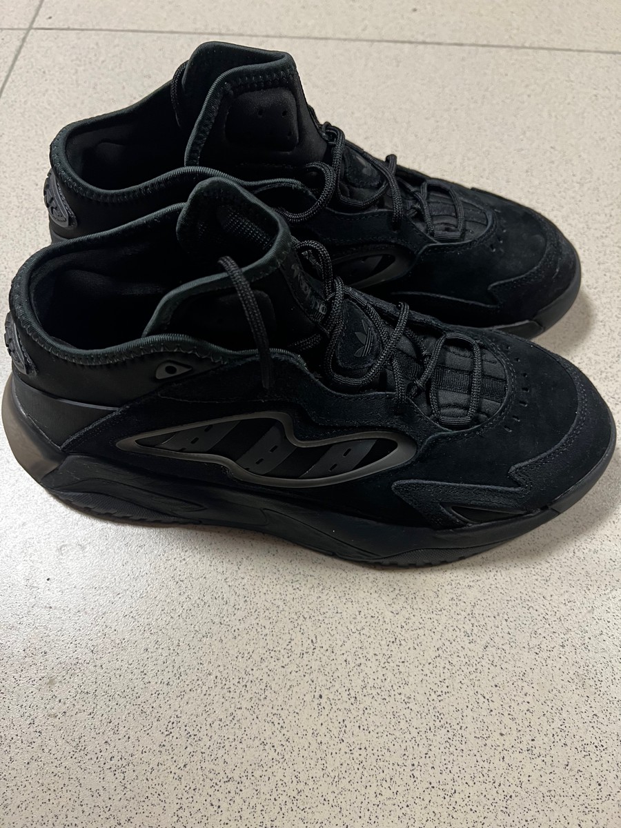 custom review-Adidas Originals Streetball 2,0 Устойчивый к истиранию MID Беговые кроссовки Унисекс Черный