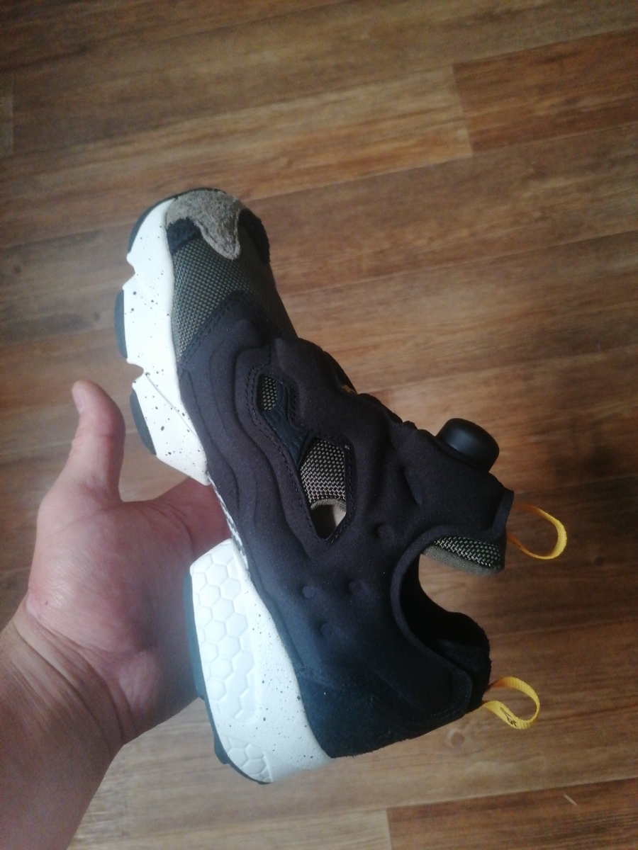 custom review-Reebok совместный бренд Pump Fury Low Топ Кэжуал Унисекс Армейский зеленый