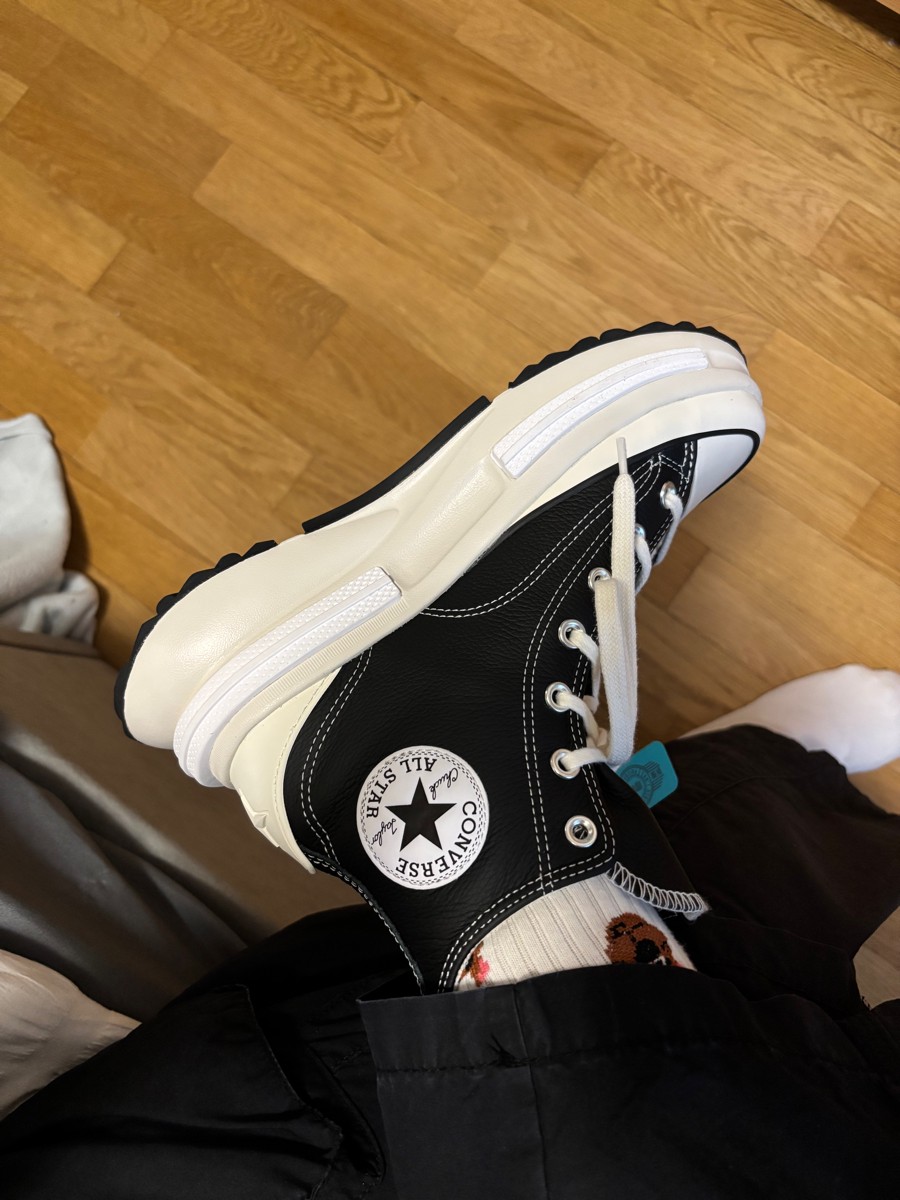 custom review-Конверс Run Star Legacy CX Устойчивые к истиранию высокие кеды унисекс черные