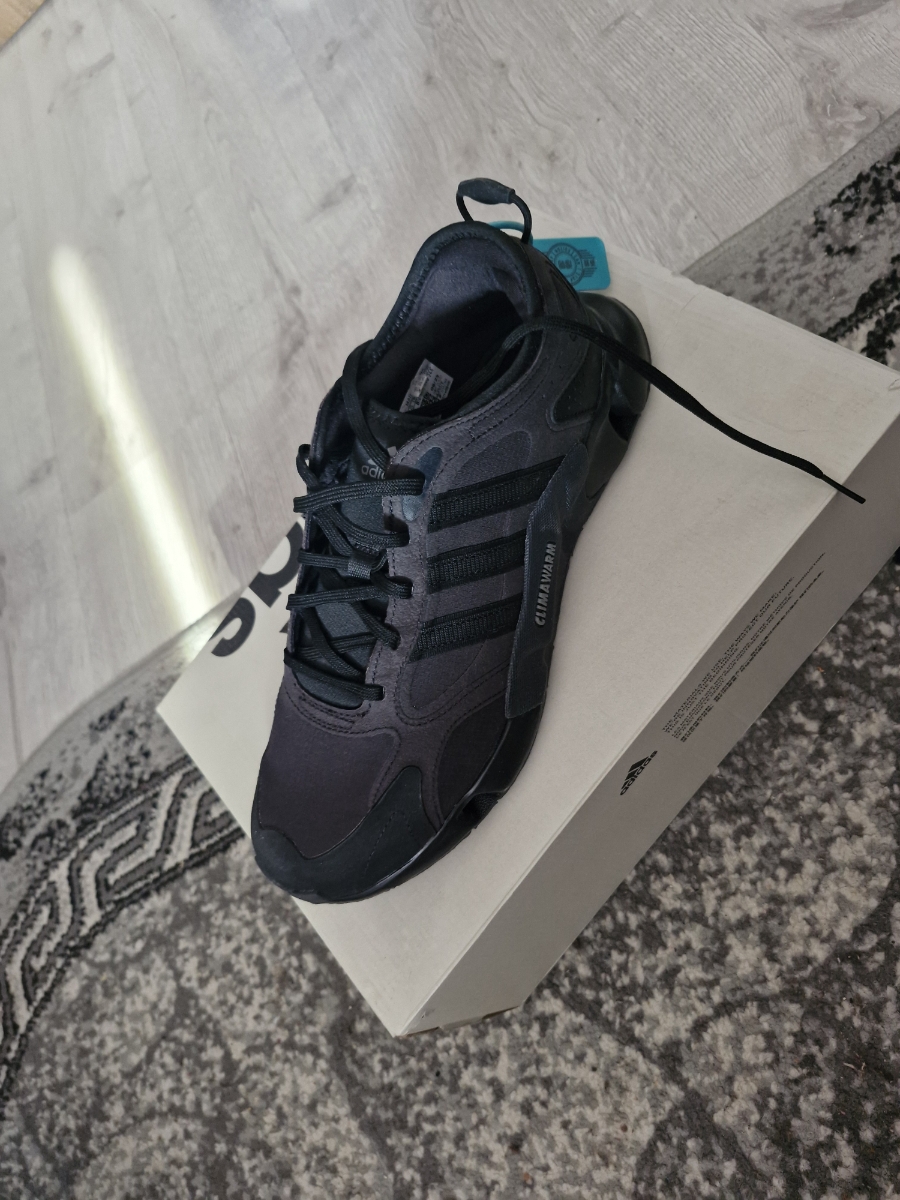 custom review-Adidas CLIMAWARM Устойчивый к истиранию Водонепроницаемый Термический Отскок Низкий Топ Повседневный Городской Коммутирование Беговые кроссовки Унисекс Черный