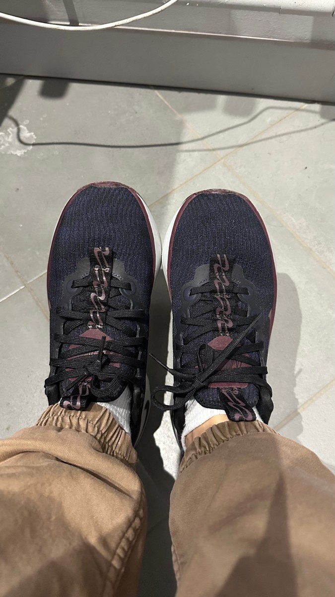 custom review-Nike Motiva Износостойкий и Легкий Низкий Топ Беговые кроссовки Женские Черный Фиолетовый