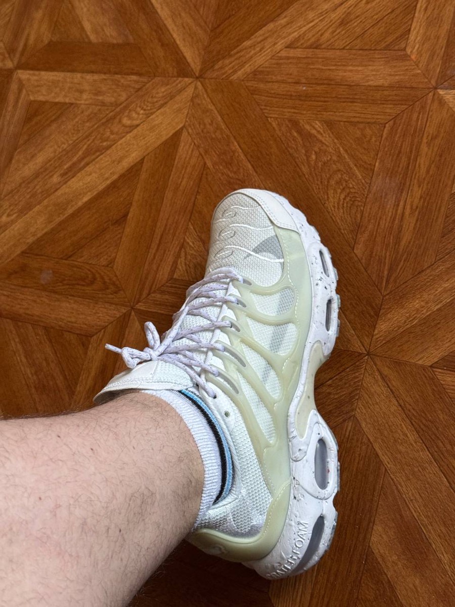 custom review-Nike Air Max Terrascape Plus Амортизация и Дышащий Низкий Топ Повседневные Беговые кроссовки Мужские Белые Из Переработанного Материала