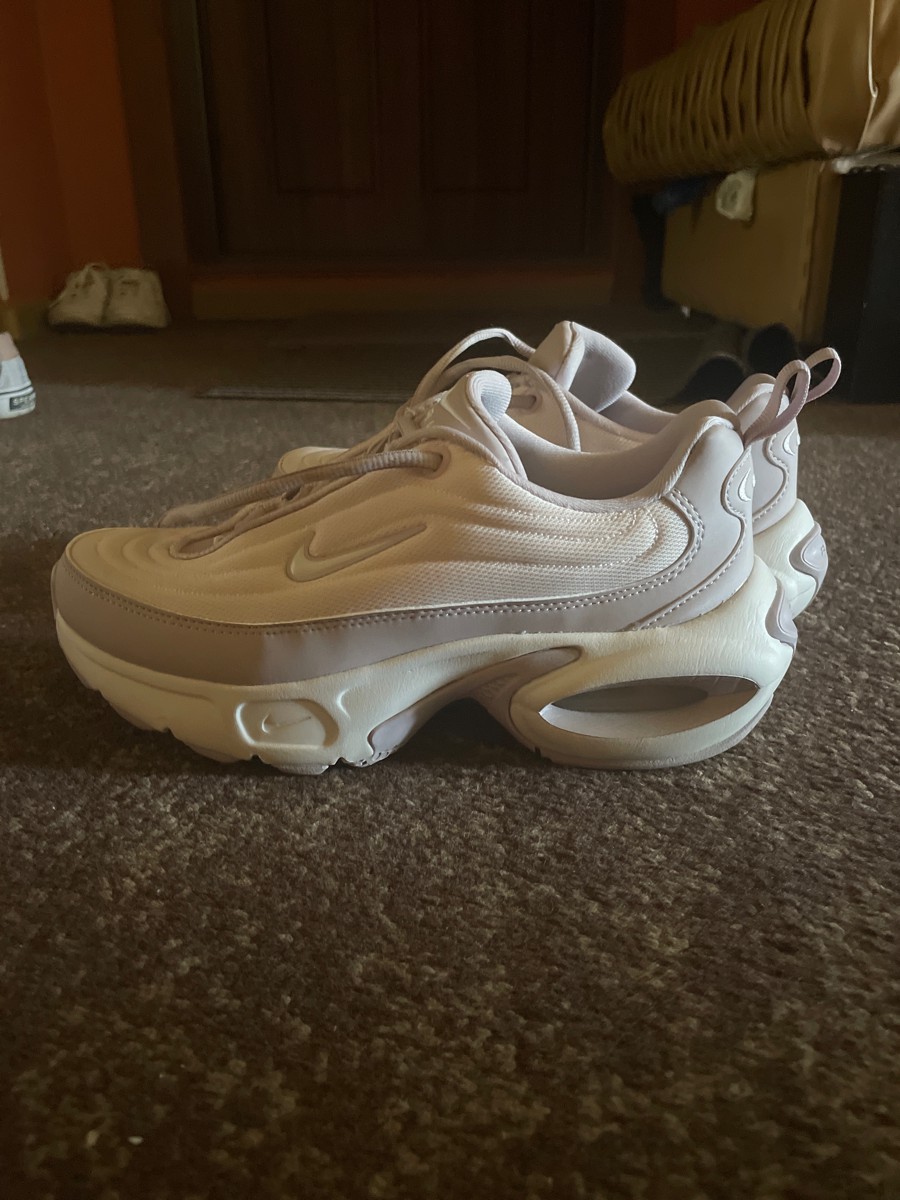 custom review-Nike Air Max Portal Амортизация Устойчивый к истиранию Дышащий Низкий Топ Повседневные Беговые кроссовки Женские Розовые