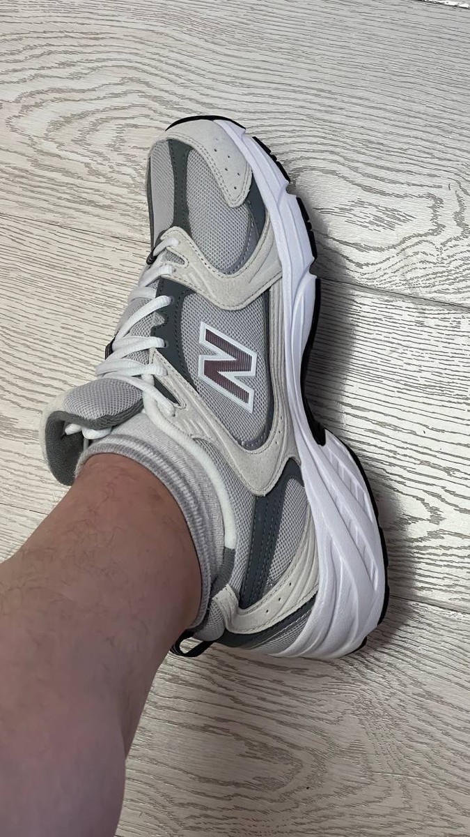 custom review-New Balance NB 530 Амортизация Низкий Топ Беговые Кроссовки Унисекс Серый