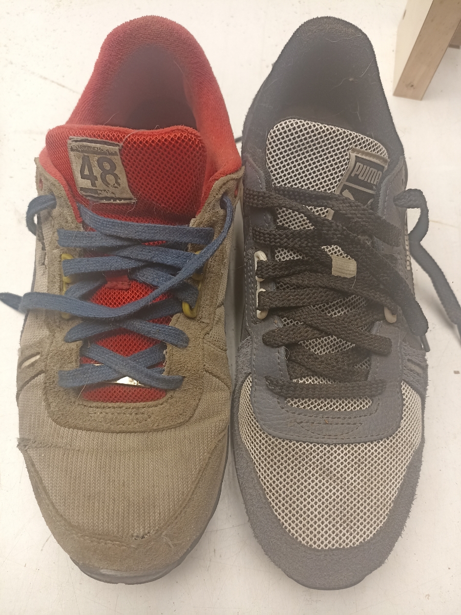 custom review-PUMA Rx 737 Low Топ Casual Унисекс Синий Серый