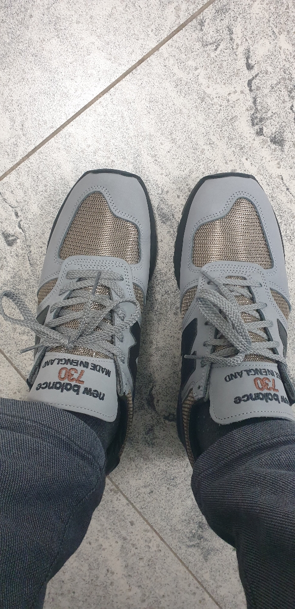 custom review-New Balance NB 730 Low Топ Повседневные Беговые Кроссовки Мужские Серые Коричневые С Нами в Великобритании