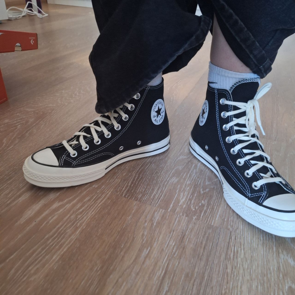 custom review-Converse Chuck 70 Hi Устойчивые к истиранию высокие кеды унисекс черные