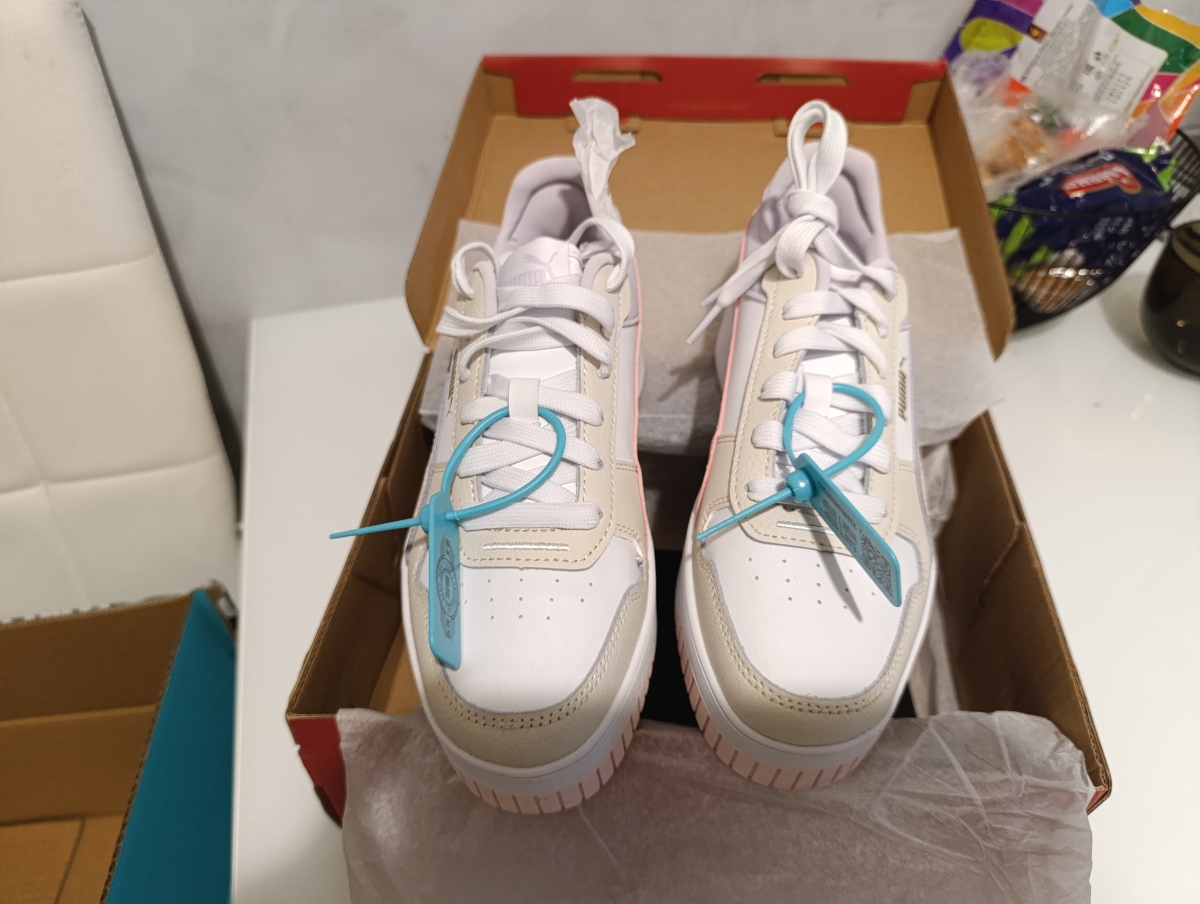 custom review-PUMA Carina Street Устойчивые к истиранию Низкие Кроссовки для скейтбординга Женские Фиолетовые Белые Розовые