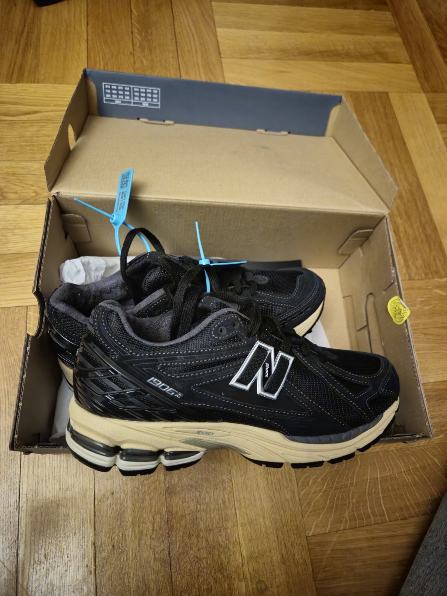 custom review-New Balance NB 1906R Устойчивый к истиранию Дышащие Низкие Беговые кроссовки Унисекс Черные