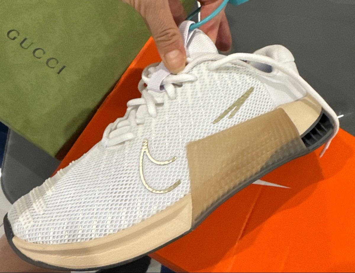 custom review-Nike Metcon 9 Slip-Resistant Low-Top Тренировочные Кроссовки Женские Серые