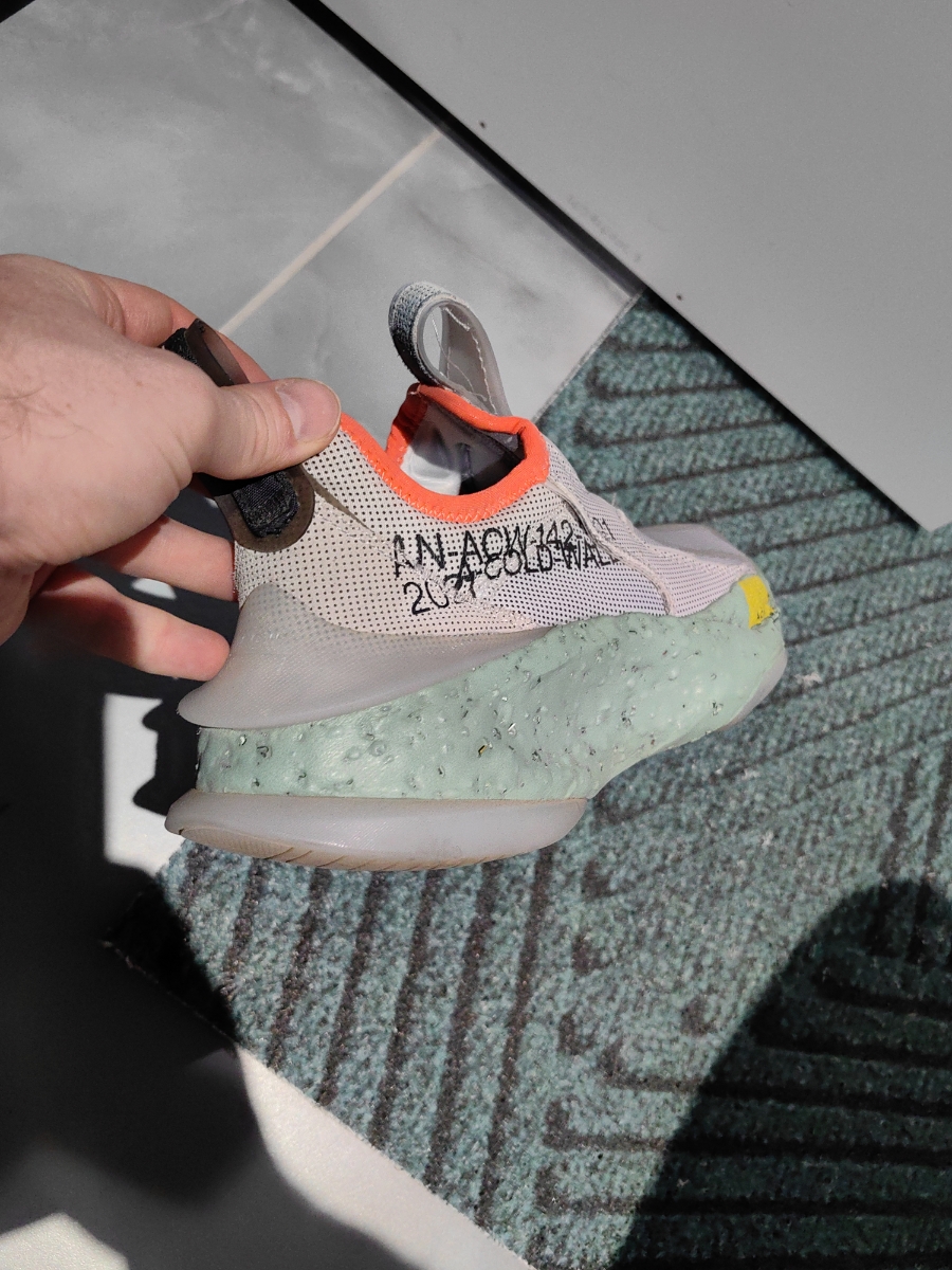 custom review-A COLD WALL* x Конверс Aeon Active CX Low Топ Кэжуал Унисекс Серый Зеленый