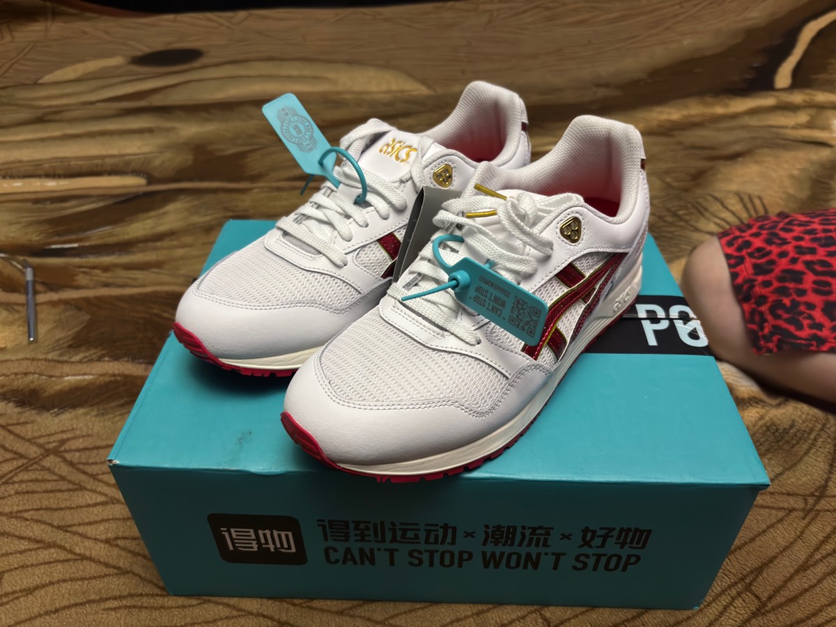 custom review-Asics Гель SAGA Low Топ Беговые кроссовки Унисекс Белый Красный