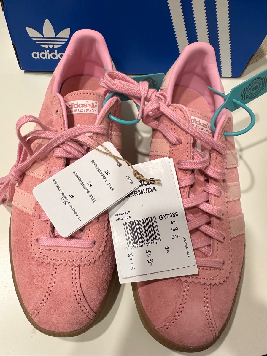 custom review-Adidas Originals Bermuda Устойчивые к истиранию низкие скейтборд-кроссовки унисекс розовые