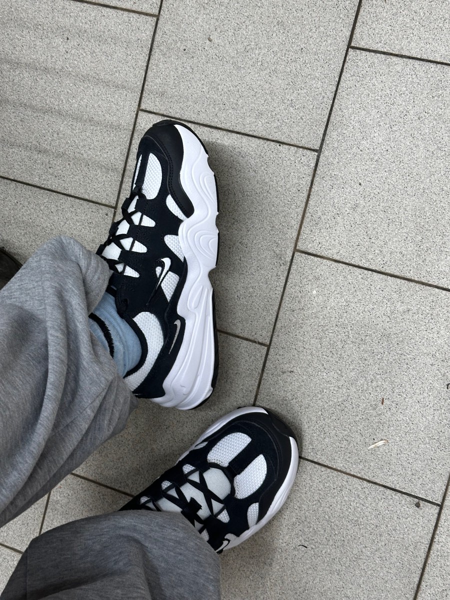 custom review-Nike Tech Hera Low Топ Кэжуал Мужской Черный Белый