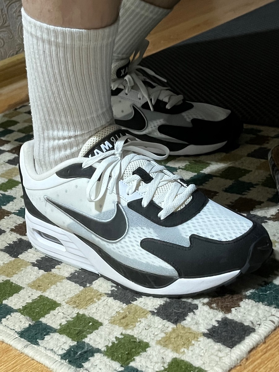 custom review-Nike Air Max Solo Low Топ Casual Мужской Белый Черный