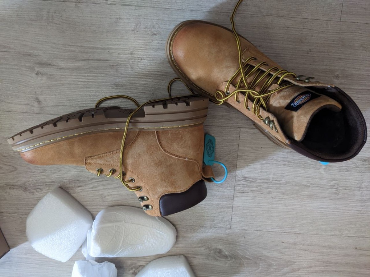 custom review-Dickies Термический Износостойкий Противоскользящий Аутдор Мужской Земляной Желтый