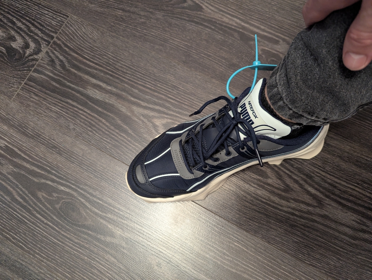 custom review-PUMA Nitefo Low Топ Casual Unisex Фиолетовый Белый