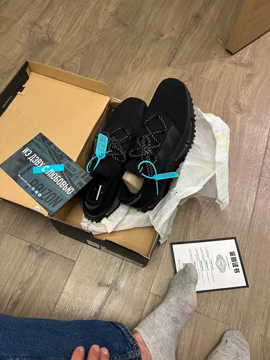 custom review-Adidas Originals NMD S1 Low Топ Повседневная обувь Унисекс Черный