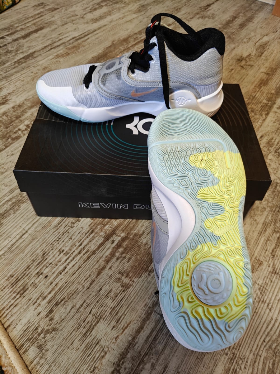 custom review-Nike KD Trey 5 X Low Топ Баскетбольные кроссовки для игры Мужской Серый Зеленый Азиатская версия