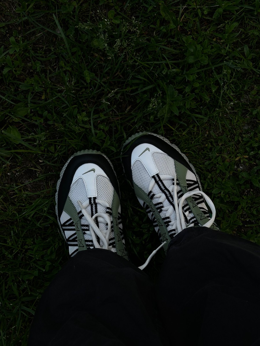 custom review-Nike Air Humara QS Устойчивый к истиранию Покрытие Низкий Топ Уличная Обувь Мужская Зеленая