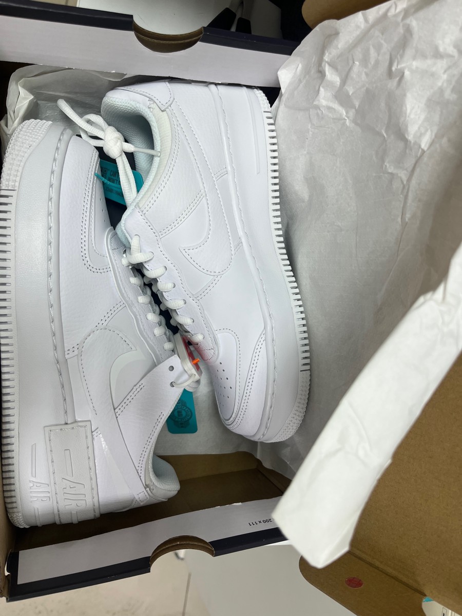 custom review-Nike Air FORCE 1 Low Slip Resistant Low Топ Скейтборд Кроссовки Женские Белые