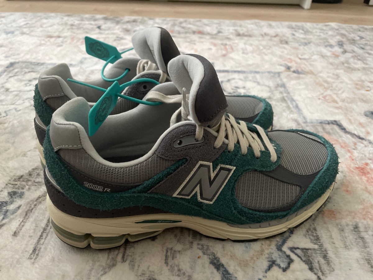 custom review-New Balance NB 2002R Амортизация Устойчивость к истиранию Дышащий Низкий Верх Повседневная Беговая Обувь Унисекс Зеленый