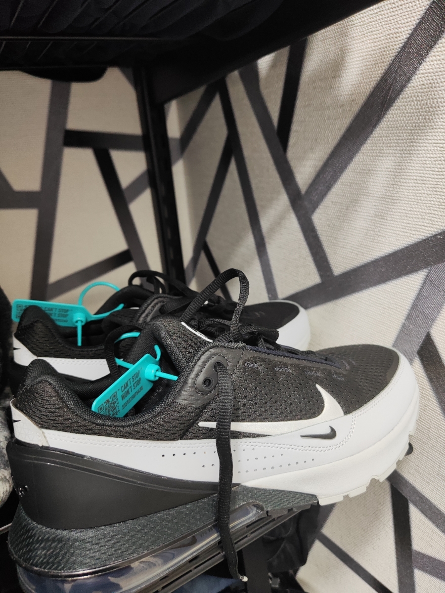 custom review-Nike Air Max Impuls Устойчивый к истиранию Низкий Топ Casual Мужской Черный Серый