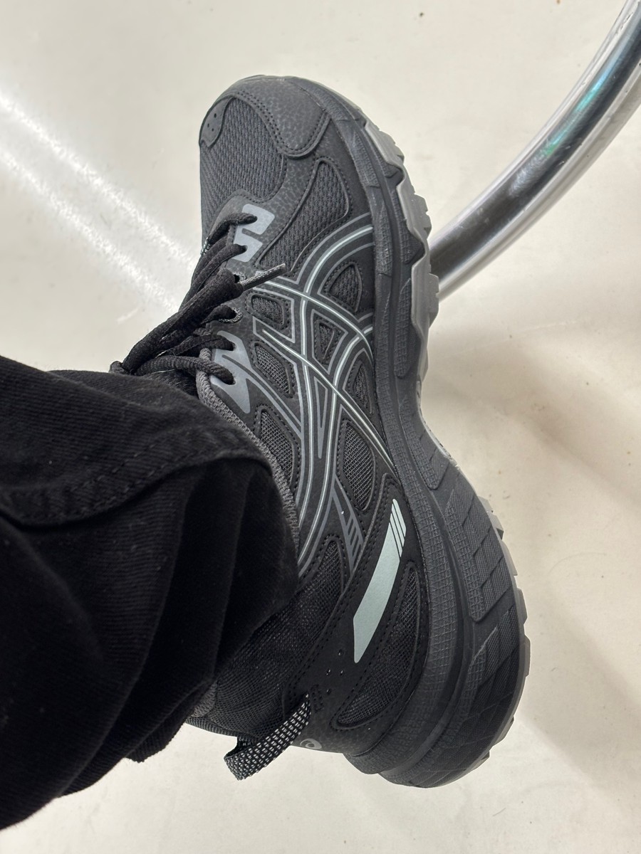 custom review-ASICS Гель Venture 6 Амортизация и Дышащий Низкий Топ Повседневный Городской Коммутирование Беговые кроссовки Мужской Черный