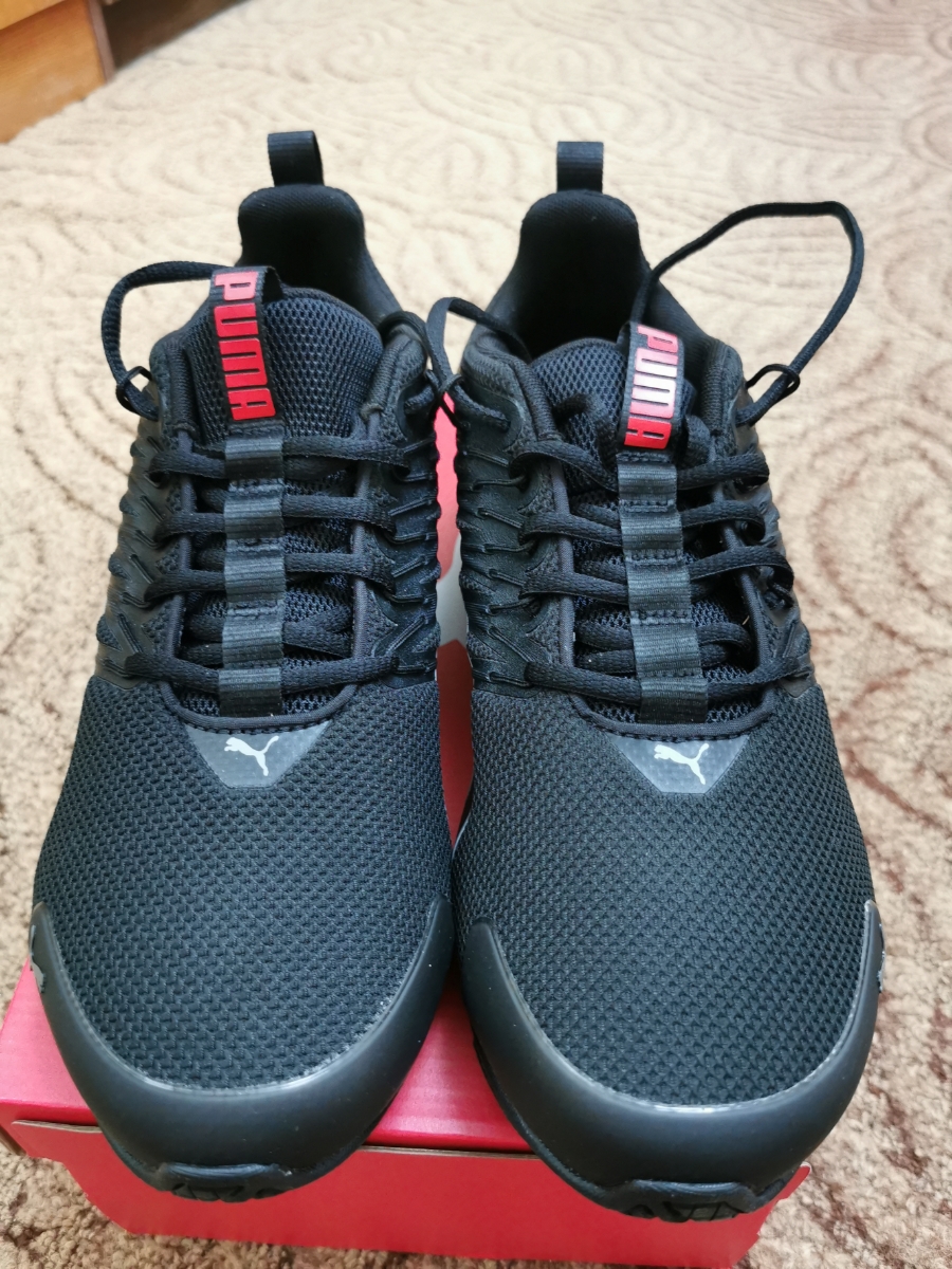 custom review-PUMA Voltaic Evo Амортизация Устойчивый к истиранию Дышащий Низкий Топ Повседневный Городской Коммутирование Беговые кроссовки Мужской Черный