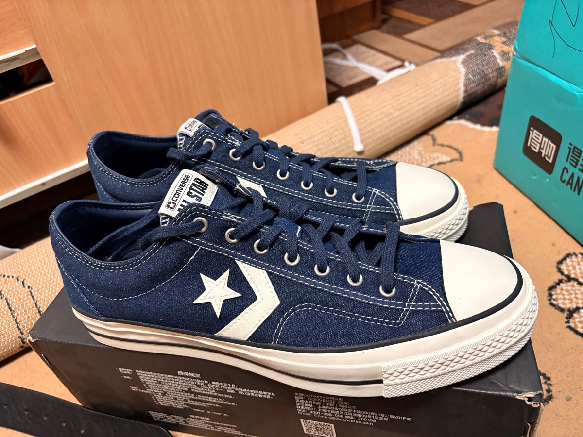 custom review-Converse Star Player 76 Скейтборд Кроссовки Низкие Унисекс