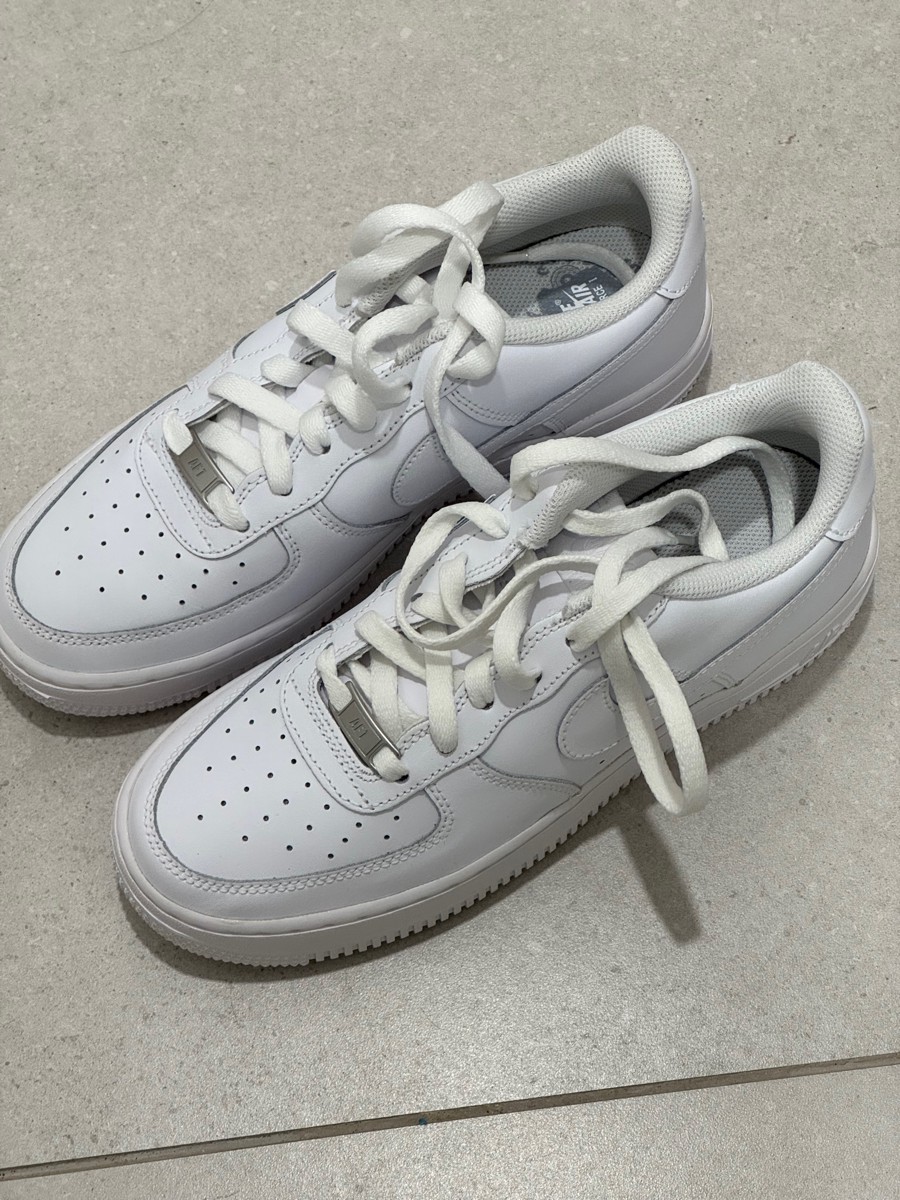 custom review-Nike Air FORCE 1 Детские Скейтбординги Низкий Топ Унисекс