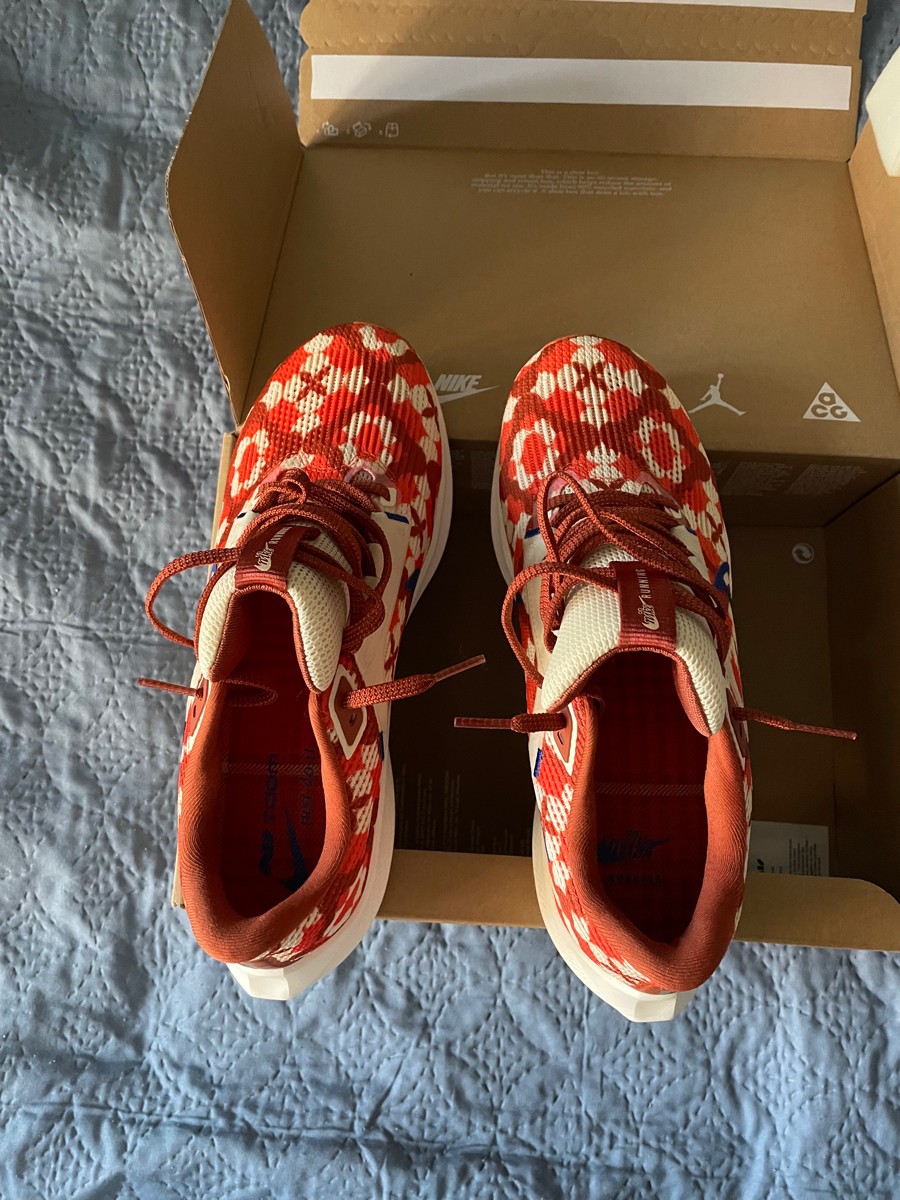 custom review-Nike Air Zoom Pegasus 40 Low Топ Пена Повседневный Тренировки Беговые кроссовки Мужской Оранжевый Белый