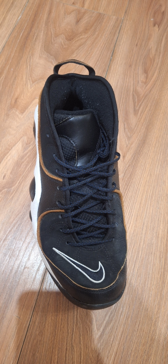 custom review-Nike Zoom Flight 95 MID Топ Винтажные баскетбольные кроссовки Мужской Черный
