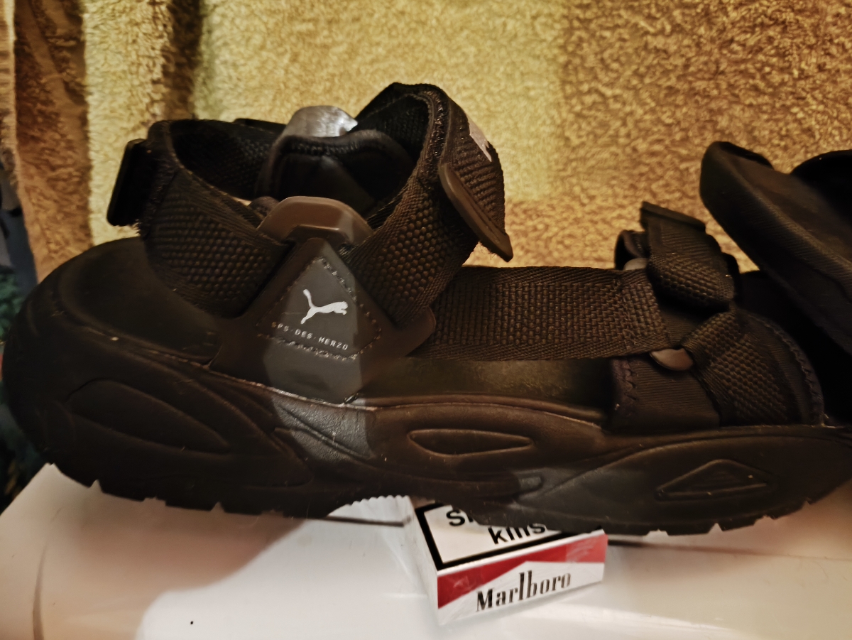 custom review-PUMA Traek Lite Спортивные сандалии унисекс черные