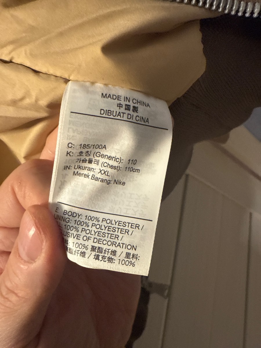 custom review-JORDAN Коричневый Мужская Куртка