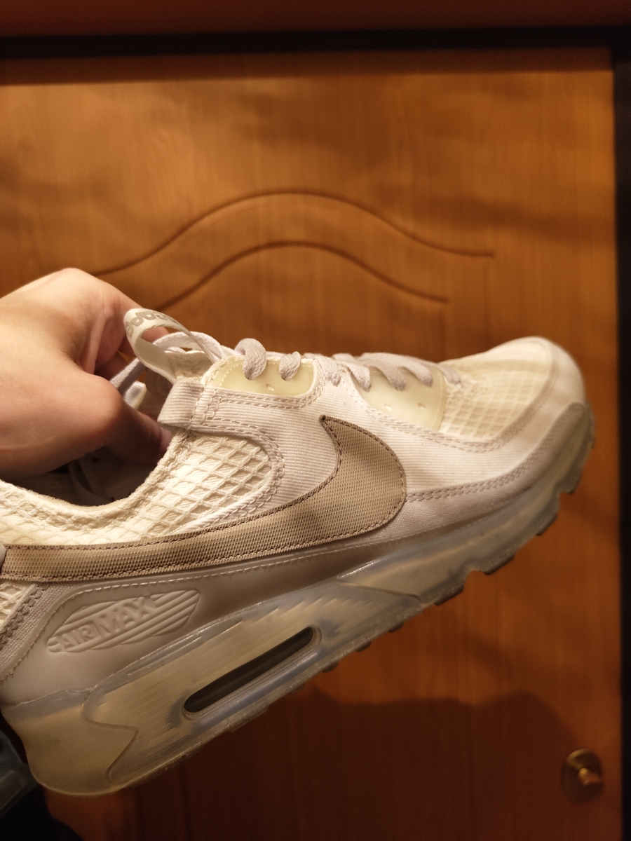 custom review-Nike Air Max 90 Амортизация Низкий Топ Повседневные Беговые Кроссовки Мужские Экрю