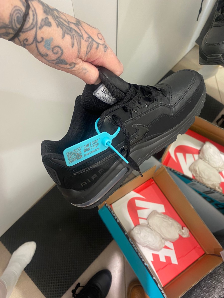 custom review-Nike Air Max LTD 3 Low Топ Air Cushion Беговые кроссовки Мужской Черный