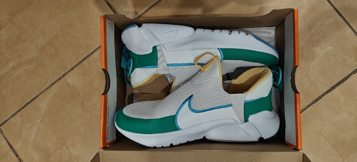 custom review-Nike Flex Plus 2 Устойчивый к истиранию Дышащий Низ Резистентный Низкий Топ Повседневный Белый Зеленый Синий