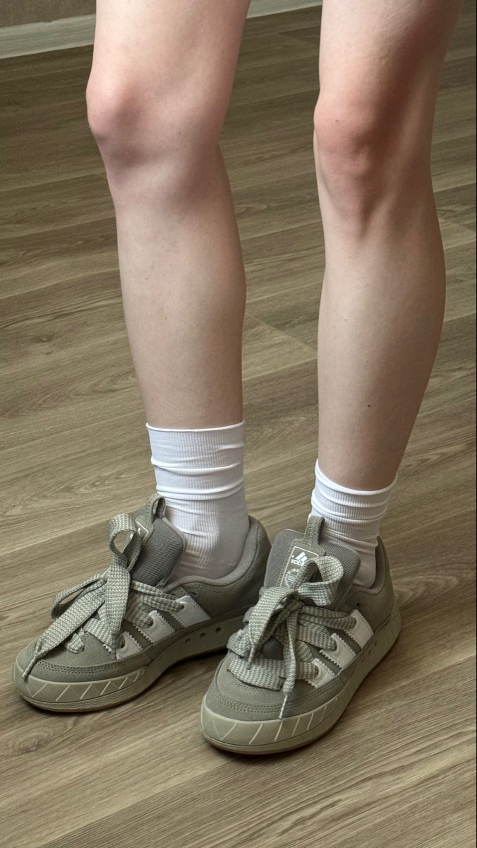 custom review-Adidas Originals Adimatic Slip Resistant Abrasion Resistant Низкие Кроссовки для скейтбординга Женские Серый Белый